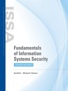 Cover of the Fundamentals of Information Systems Security, 4th edition